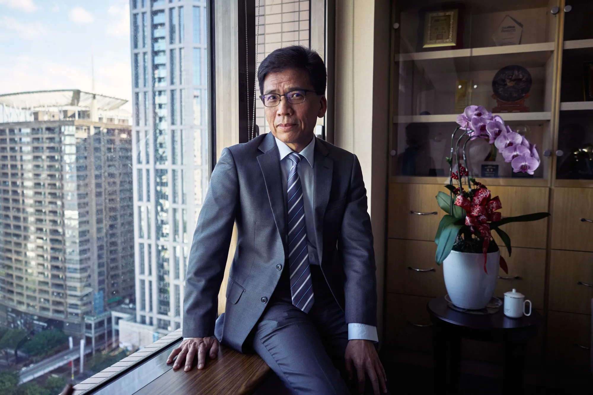 Financial Supervisory Commission Chairman Peng Jin-lung