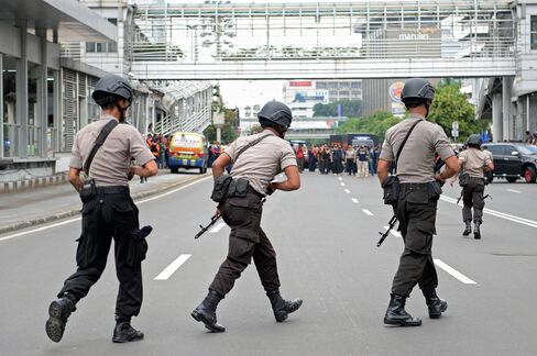 Explosions Hit Central Jakarta With Several People Killed
