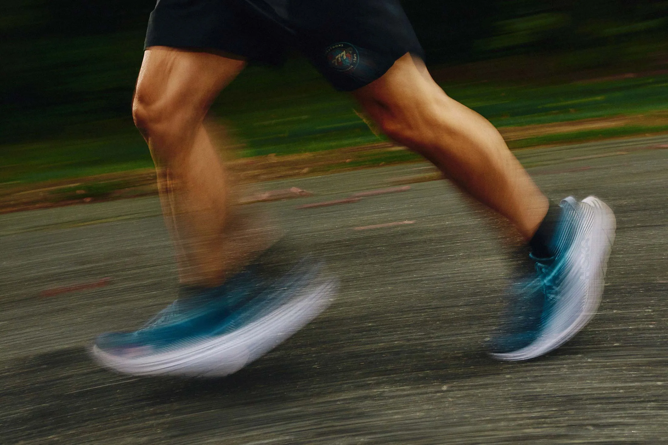 Boston Marathon race director Dave McGillivray on a training run.