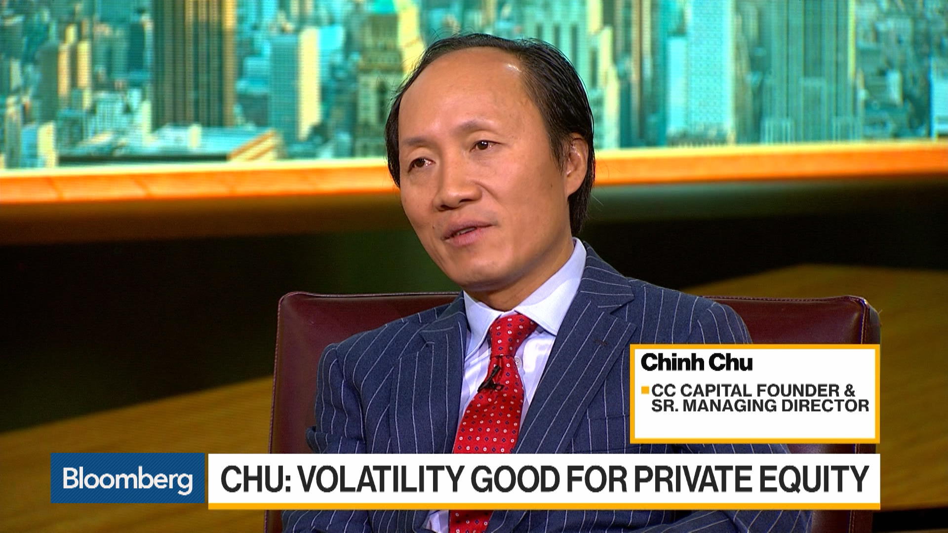 Chinh Chu on Volatility, Private Equity, SPAC Market - Bloomberg