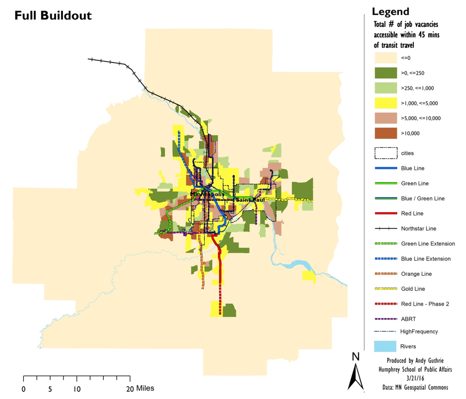 More Transportation Options Needed to Connect Workers and Jobs in the Twin  Cities