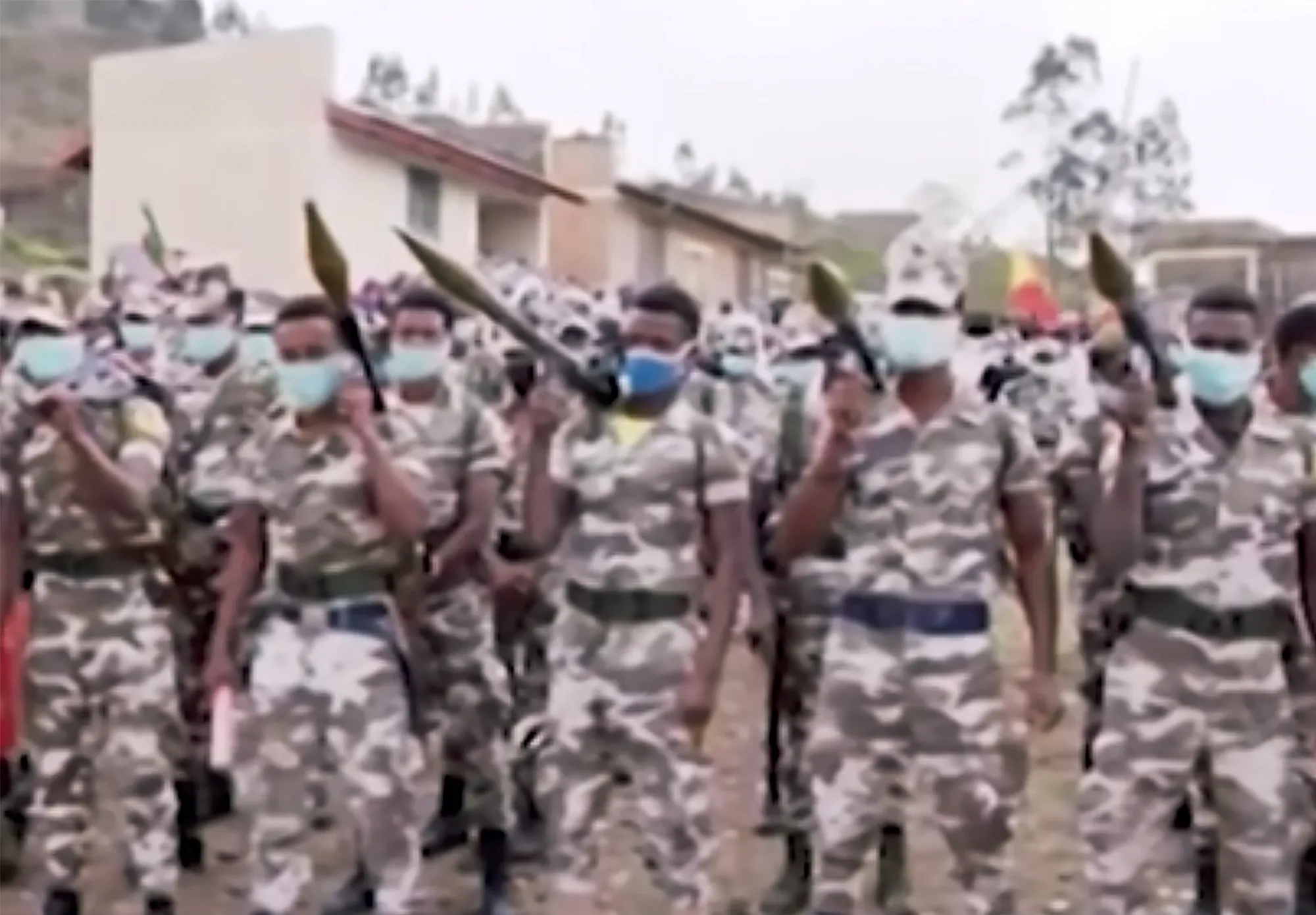 TPLF (Tigray People's Liberation Front) Special Forces at an unknown location.&nbsp;