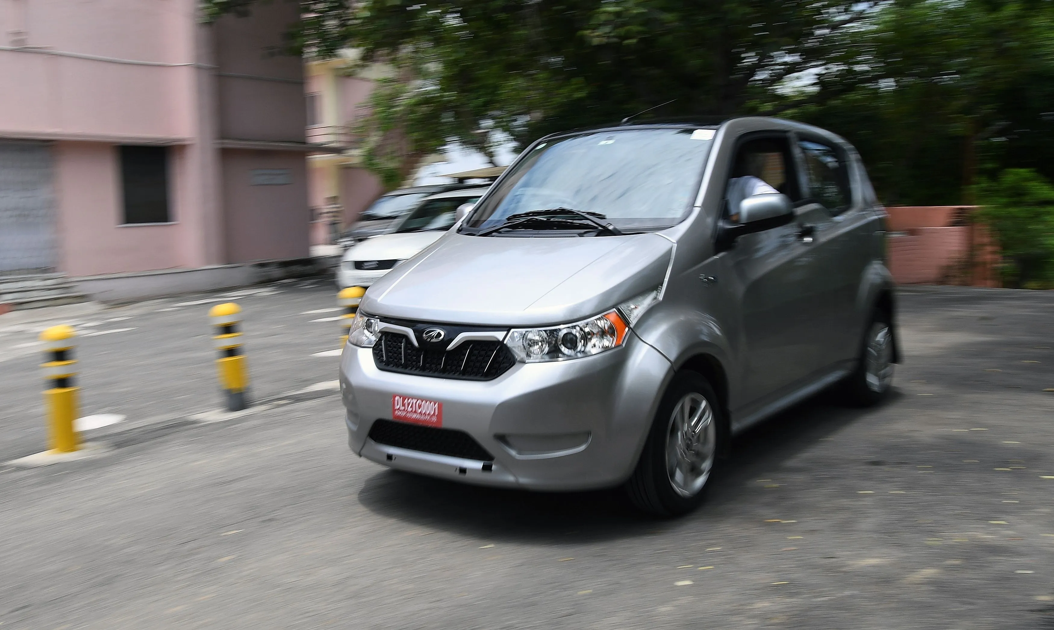 Mahindra's e2o electric car.