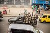 FARDC soldiers on patrol in Goma on Jan. 23.