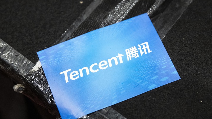 Tencent Stock Chart