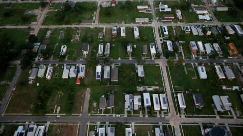 New homes, many with solar panels constructed by the Make it Right Foundation