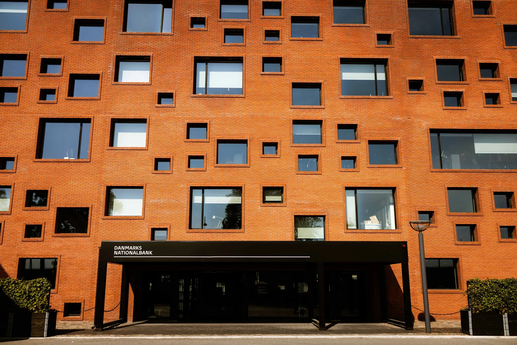 Denmark's central bank headquarters in Copenhagen.