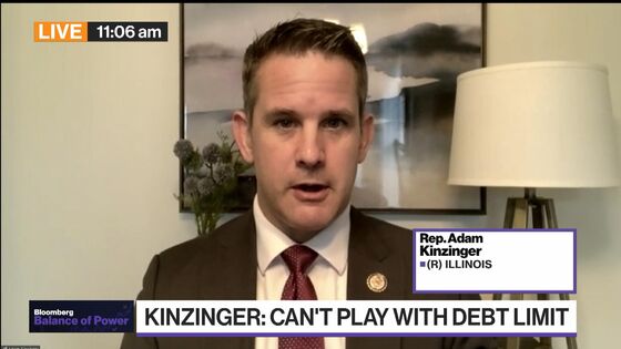 Kinzinger Isn’t Ruling Out Bid for Illinois Governor or Senator