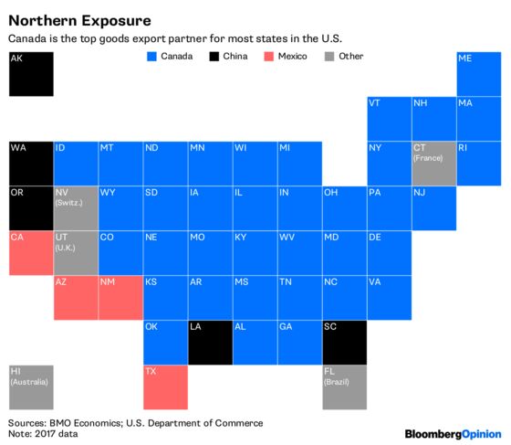 This Map Shows Why Trump Couldn't Kill Nafta