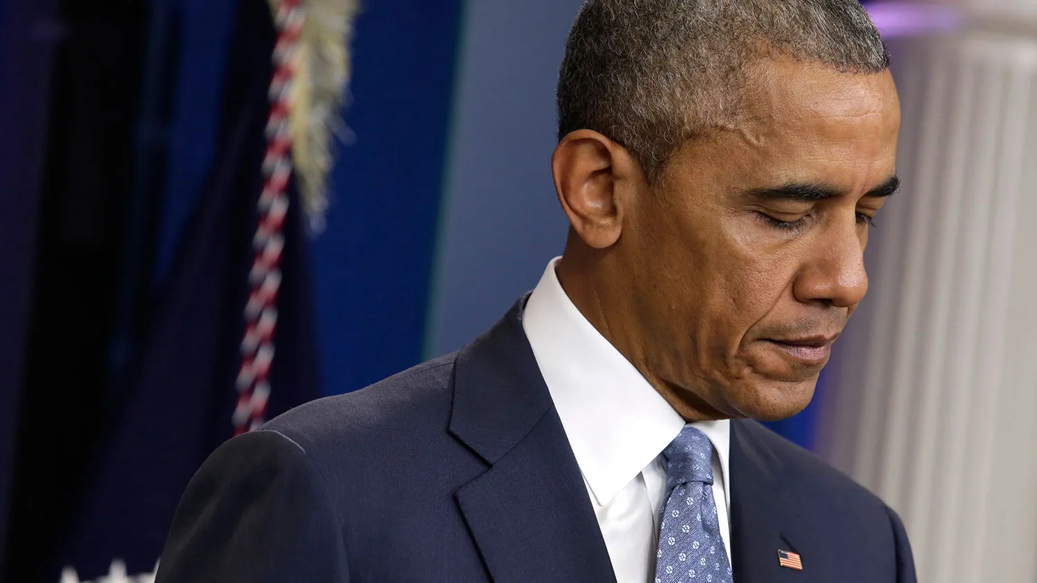 President Barack Obama makes a statement at the White House in Washington on July 17, 2016.
