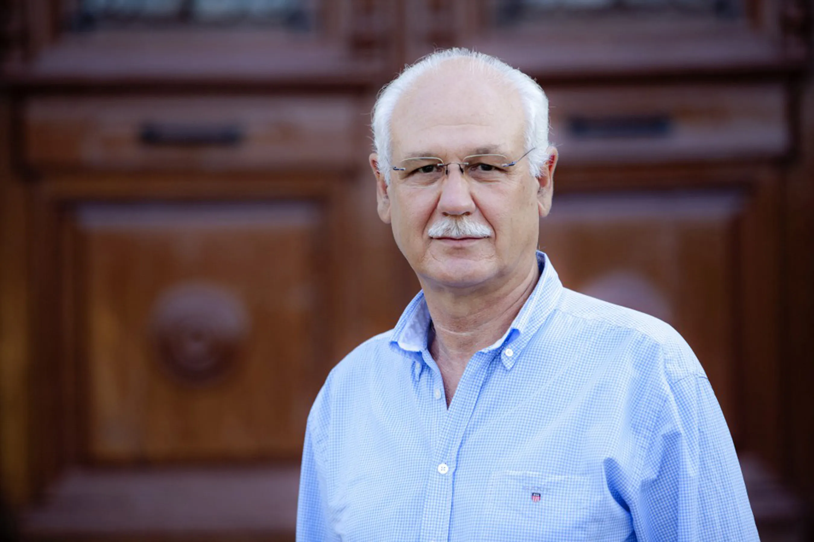 Mayor of Larissa Apostolos Kalogiannis. Photographer: Kostas Mantziaris via Bloomberg
