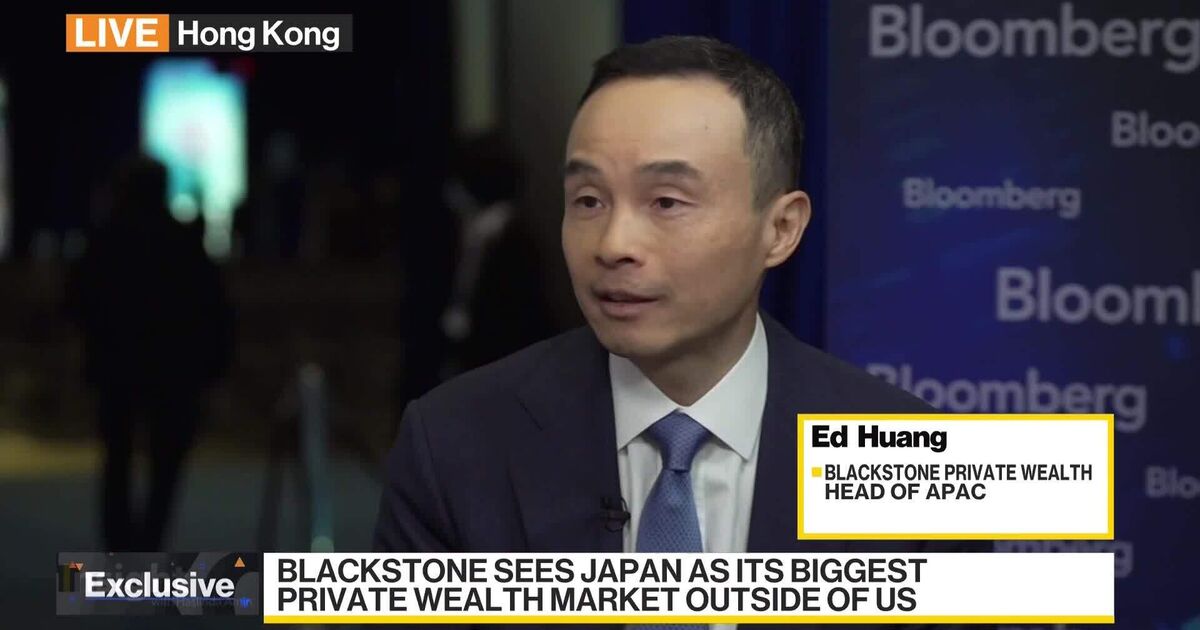 bloomberg.com - Blackstone's Huang On Private Market Opportunities