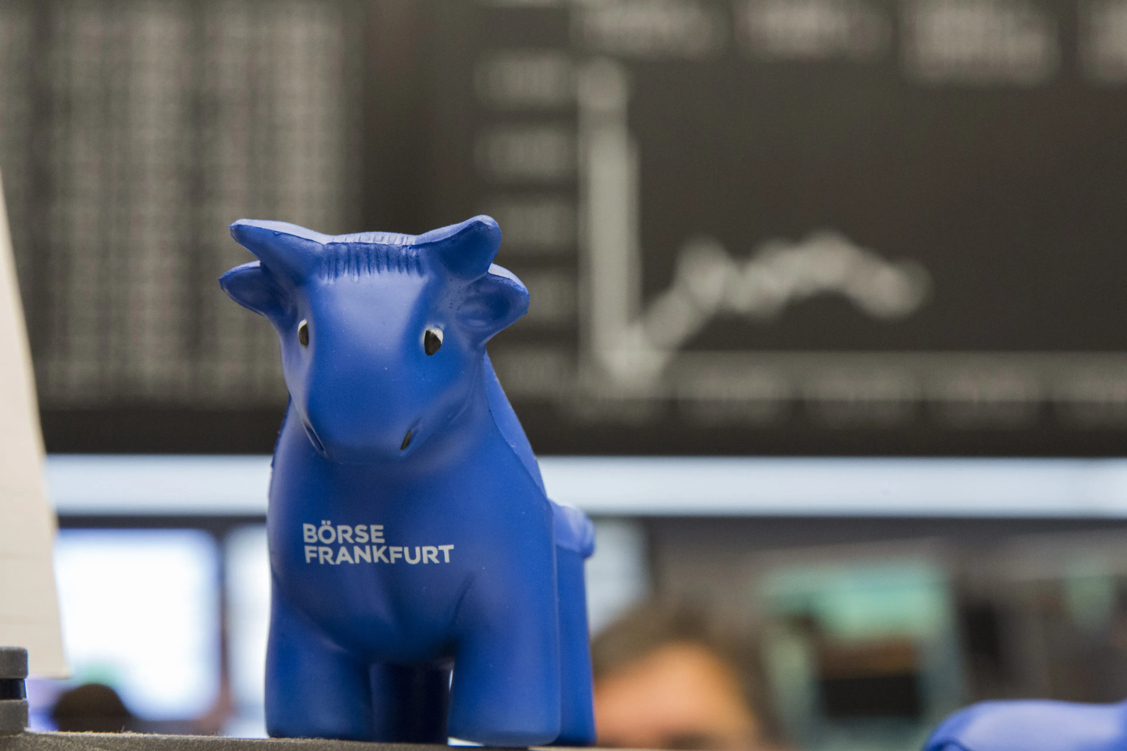 Traders Inside Frankfurt Stock Exchange Following Collapse Of Greek Talks
