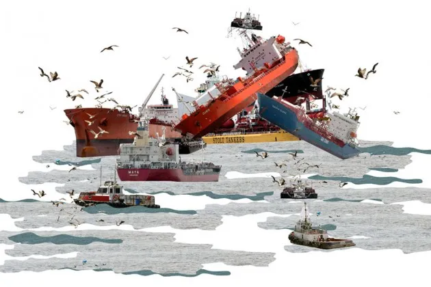 Big Ships Play Texas Chicken in Congested Houston Channel