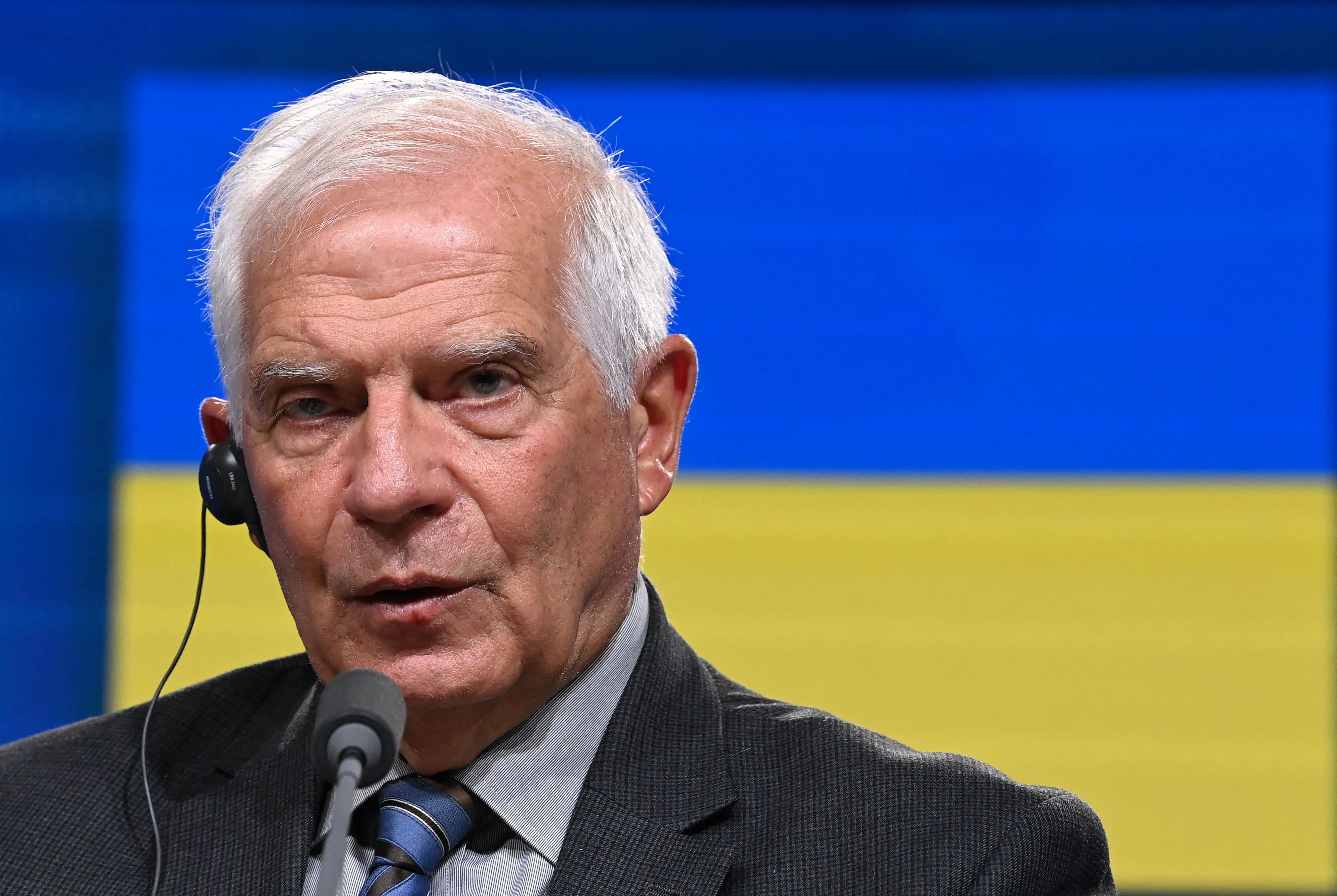 Josep Borrell in Brussels on Sept. 5.