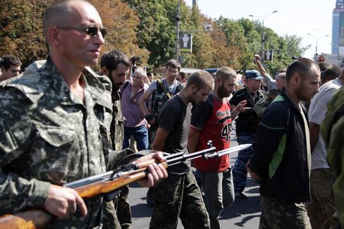 Pro-Russian Separatists in Donetsk