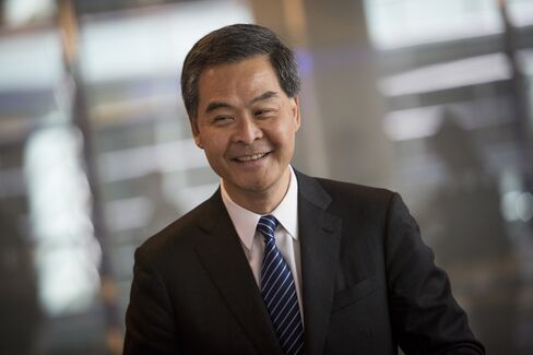 Hong Kong's Chief Executive Leung Chun-ying