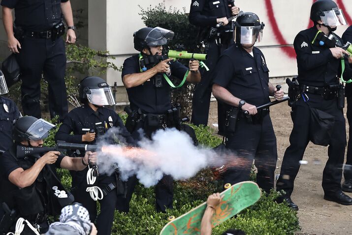 Protests Erupt In L.A. County Sparked By Federal Immigration Raids