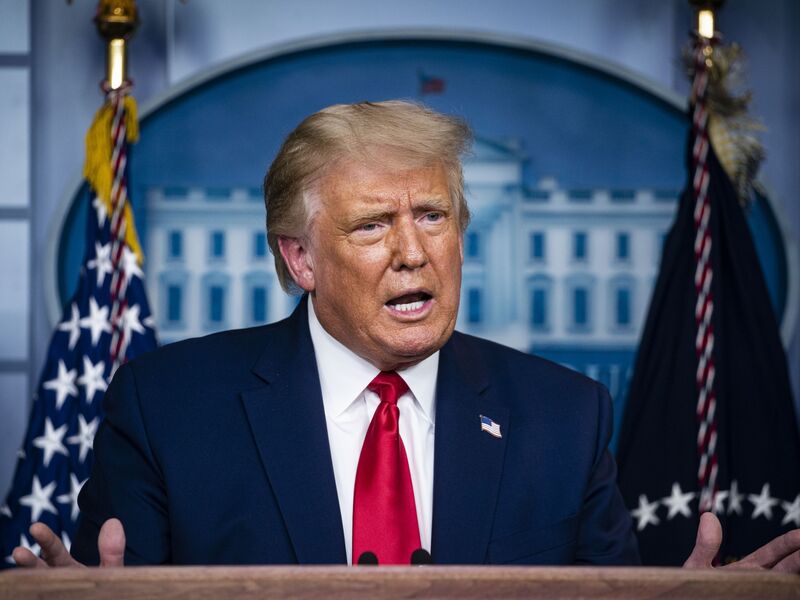 President Trumps Holds Press Conference