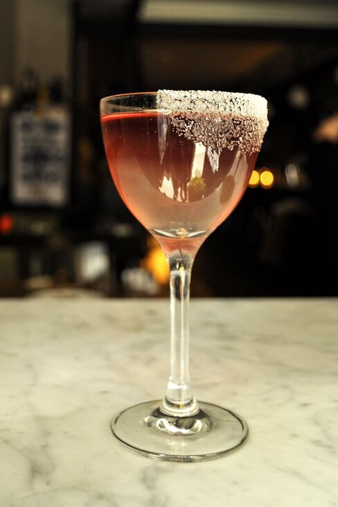 Wassail's Lady in Red Cocktail.