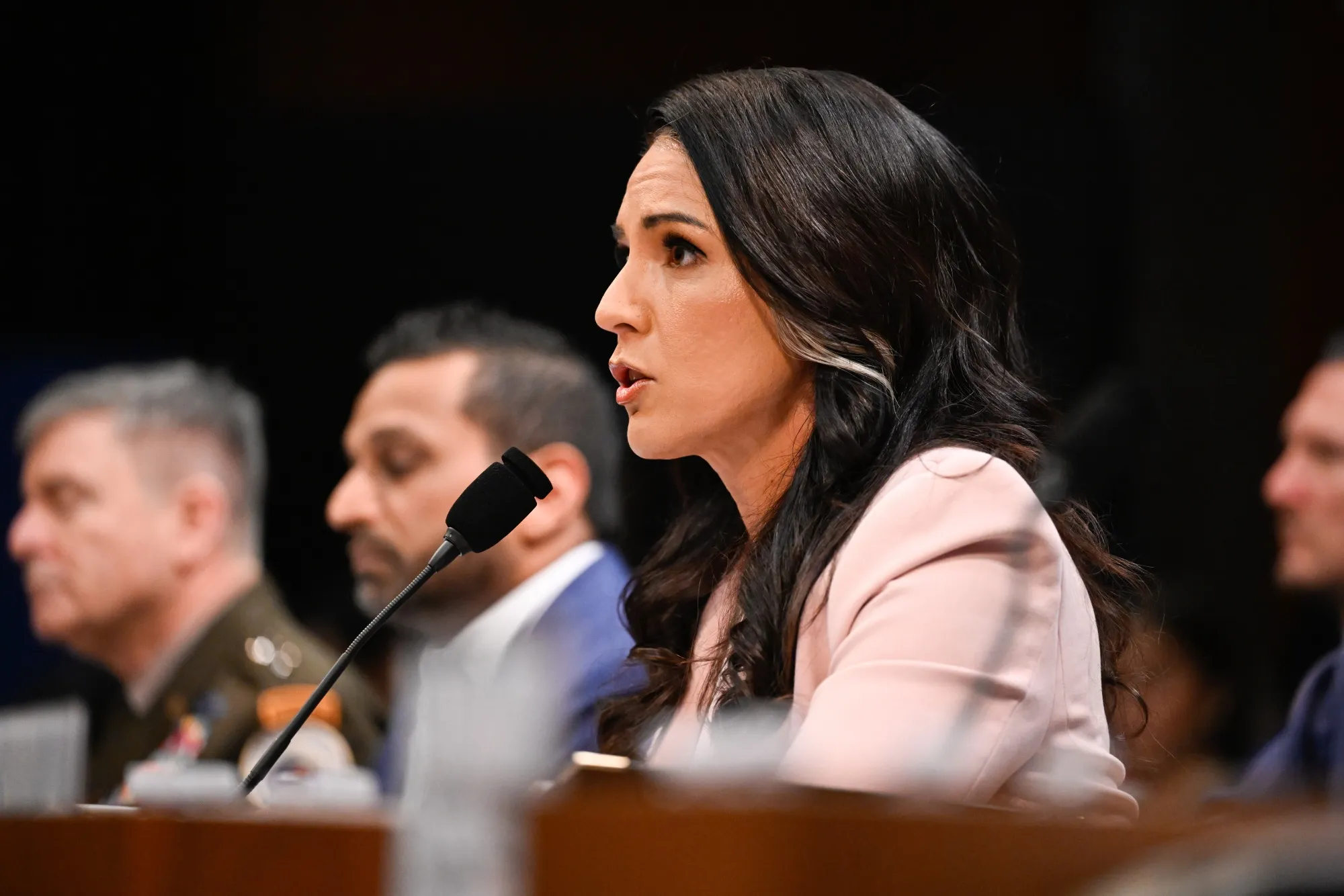 Tulsi Gabbard during&nbsp;hearing&nbsp;in Washington on March 19.