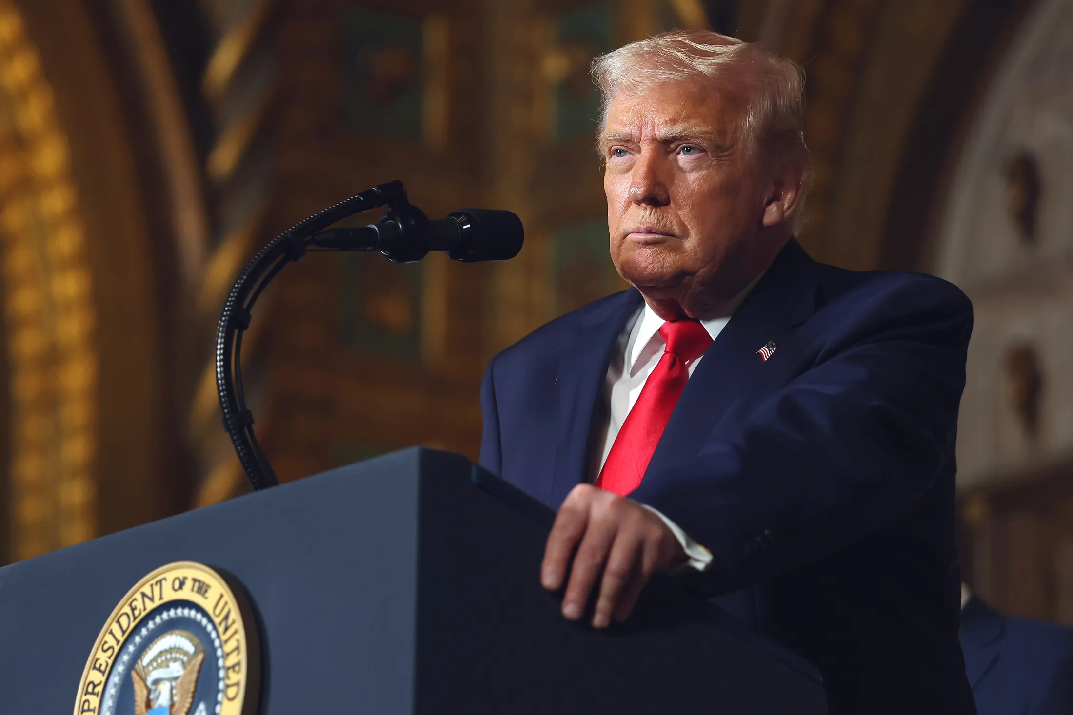 US President Donald Trump