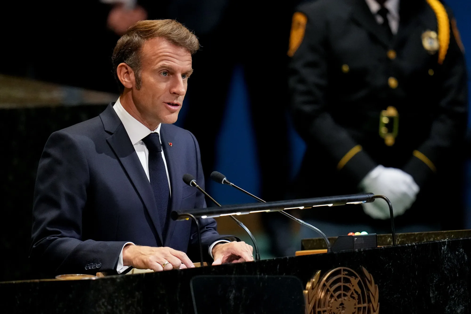 France's president&nbsp;Emmanuel Macron
