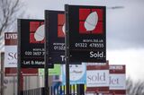 Suburban Housing Ahead Of Latest House Prices And Mortgage Approval Figures
