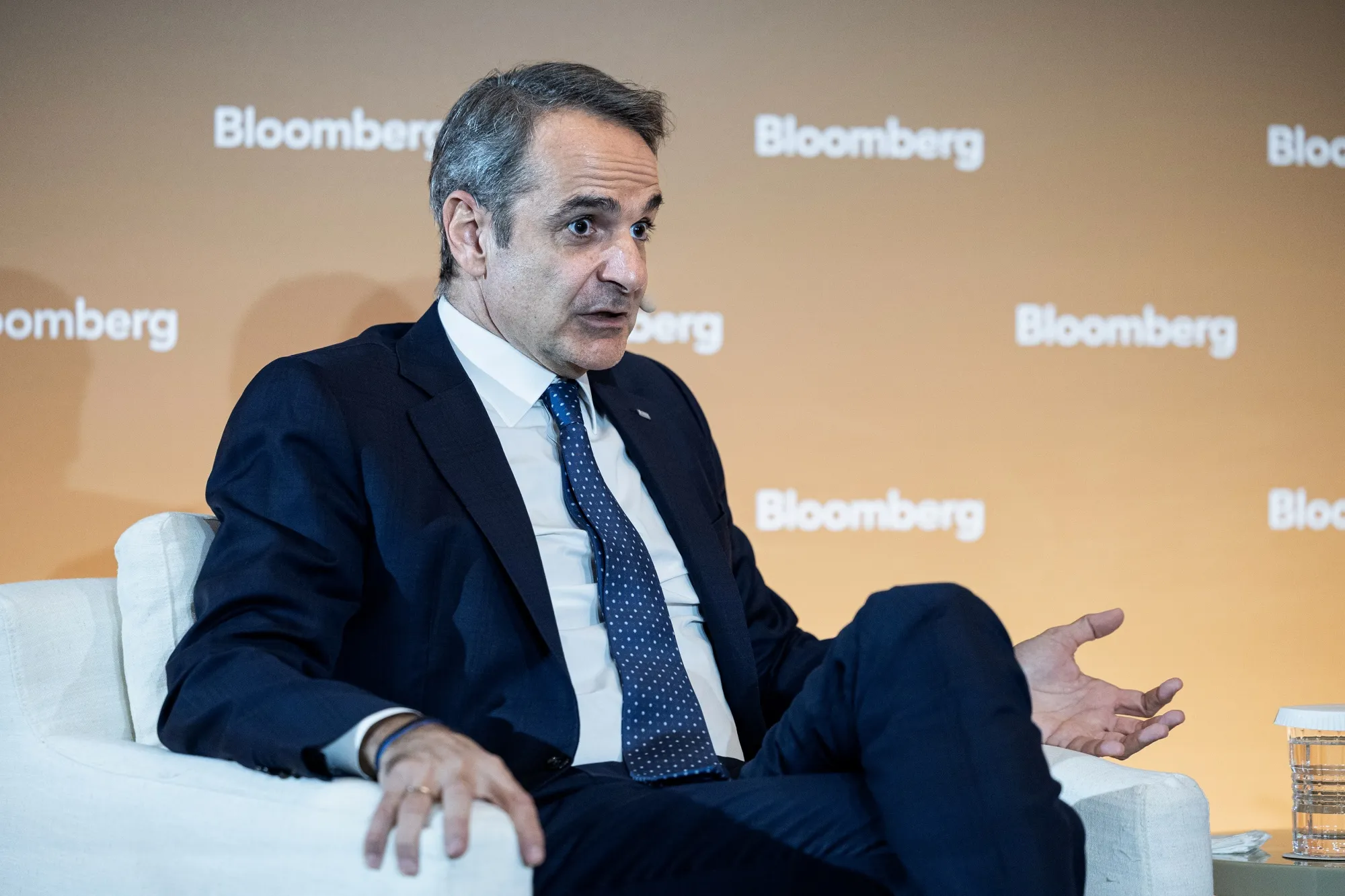 Kyriakos Mitsotakis on March 17.