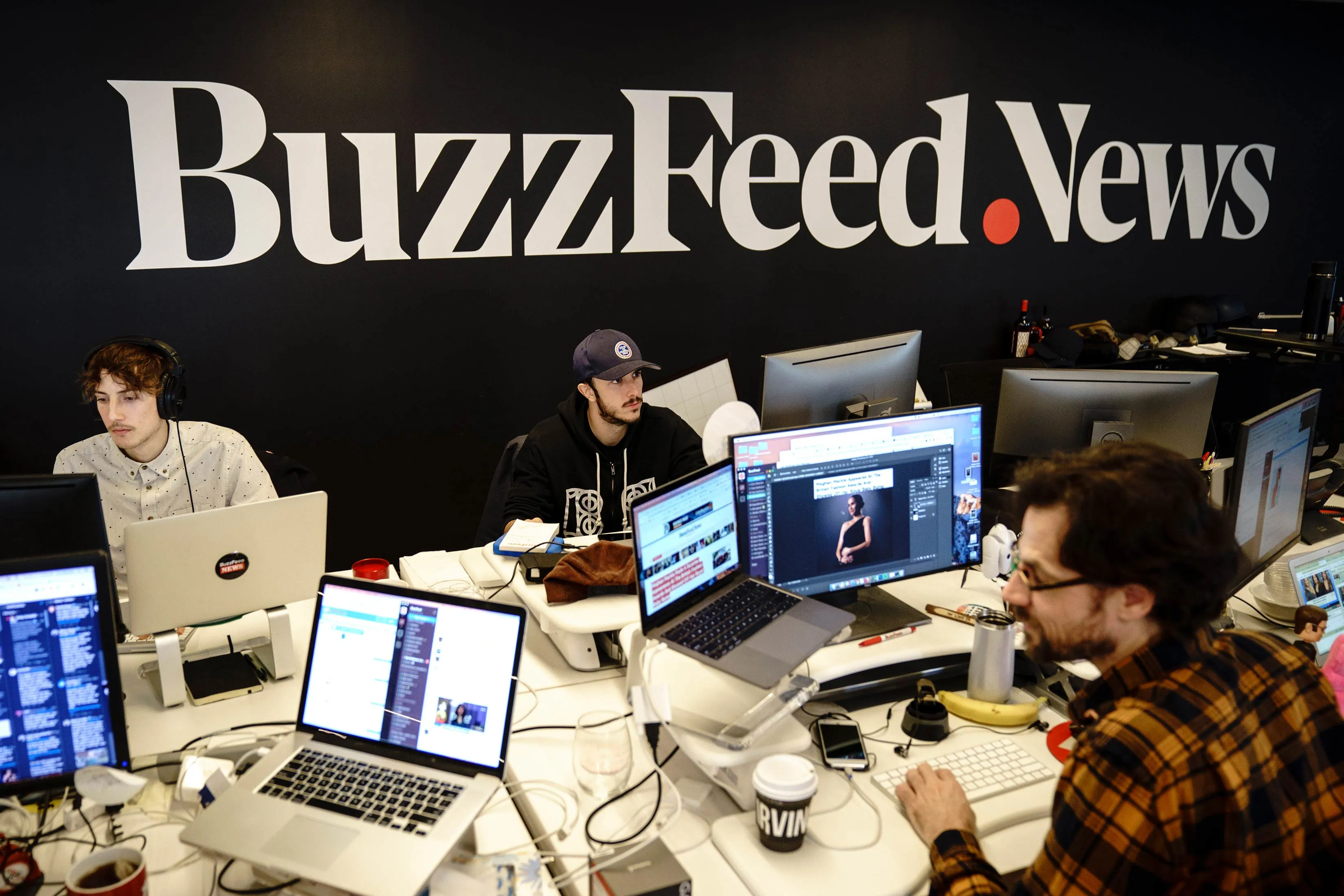 BuzzFeed headquarters&nbsp;in New York City in 2018.&nbsp;