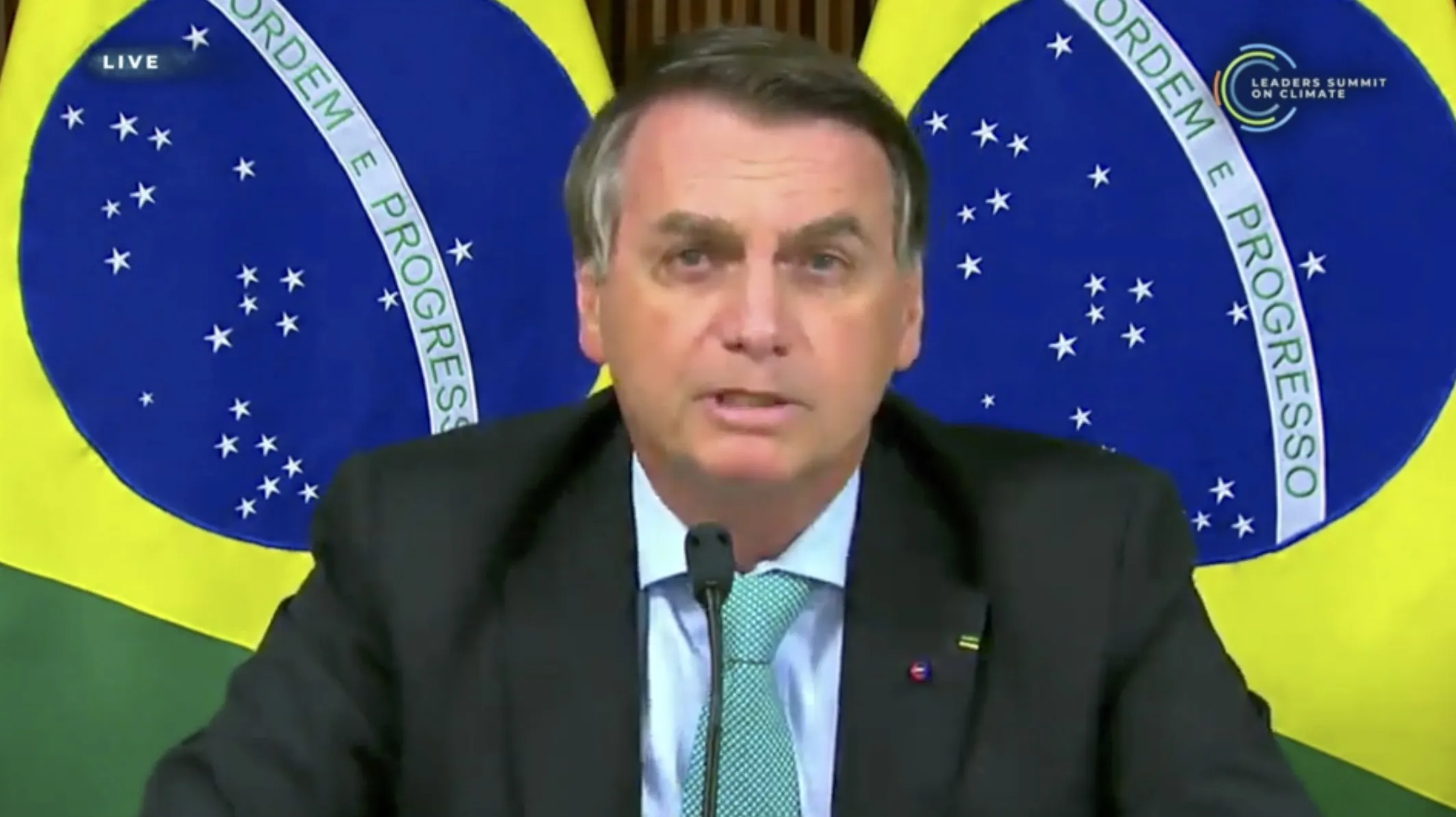 Bolsonaro dropping the ball.