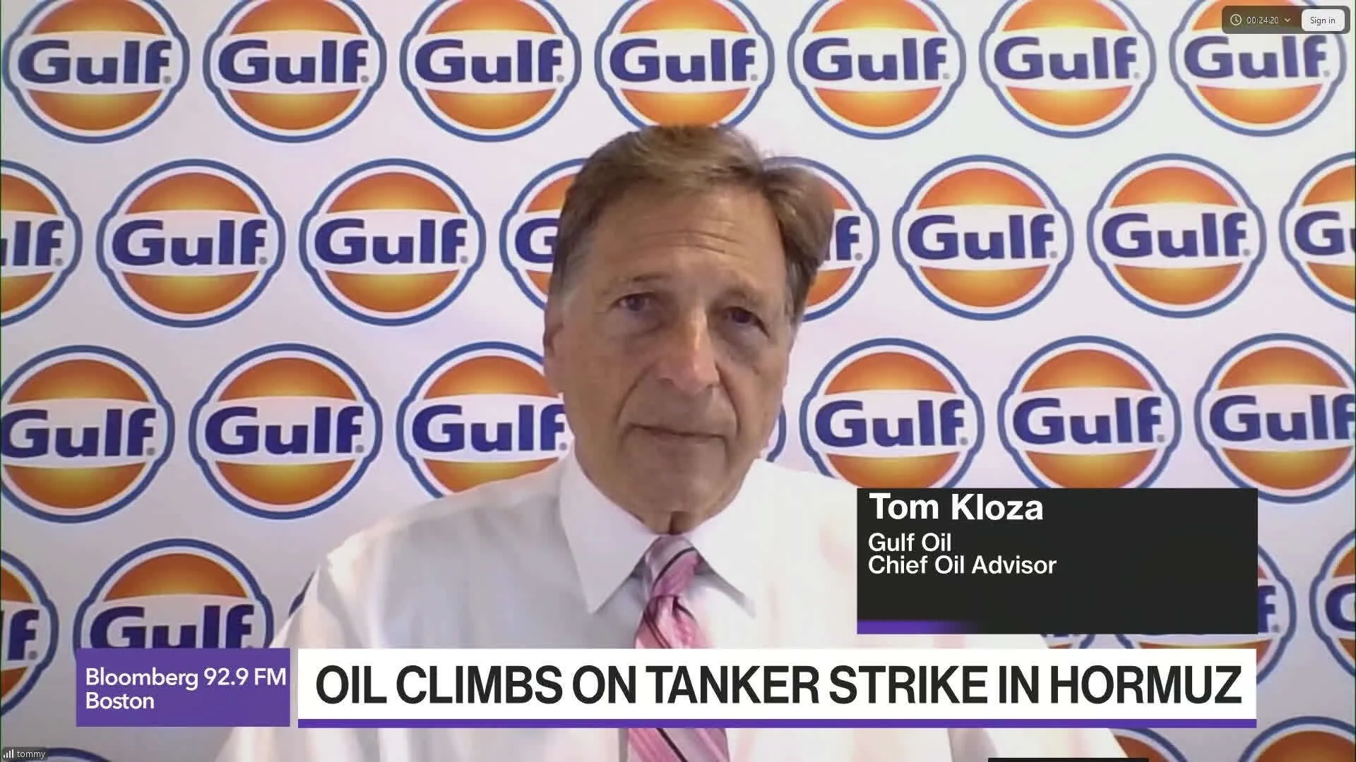 bloomberg.com - Watch Trump's Been Successful in Talking Down The 'Oil Markets' Says Kloza
