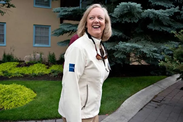 Meg Whitman in Sun Valley, Idaho on July 11, 2013