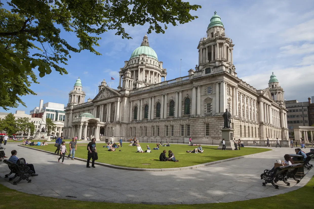 Rathaus, City Hall, Belfast, NordirlandEngl.: Norther Ireland, Belfast, City Hall