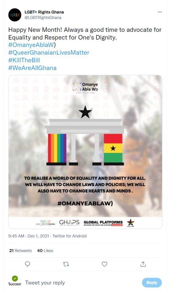 Ghana’s Anti-LGBTQ Bill Risks Hurting Its Democratic Credentials