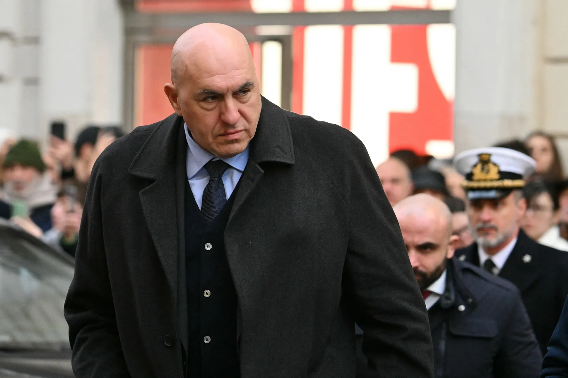 Defence Minister Guido Crosetto