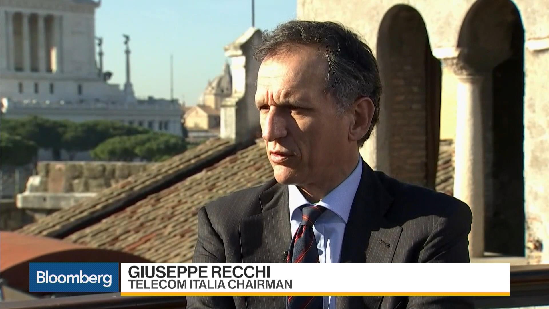 Telecom Italia Chairman Sees Want for Reform in Italy - Bloomberg