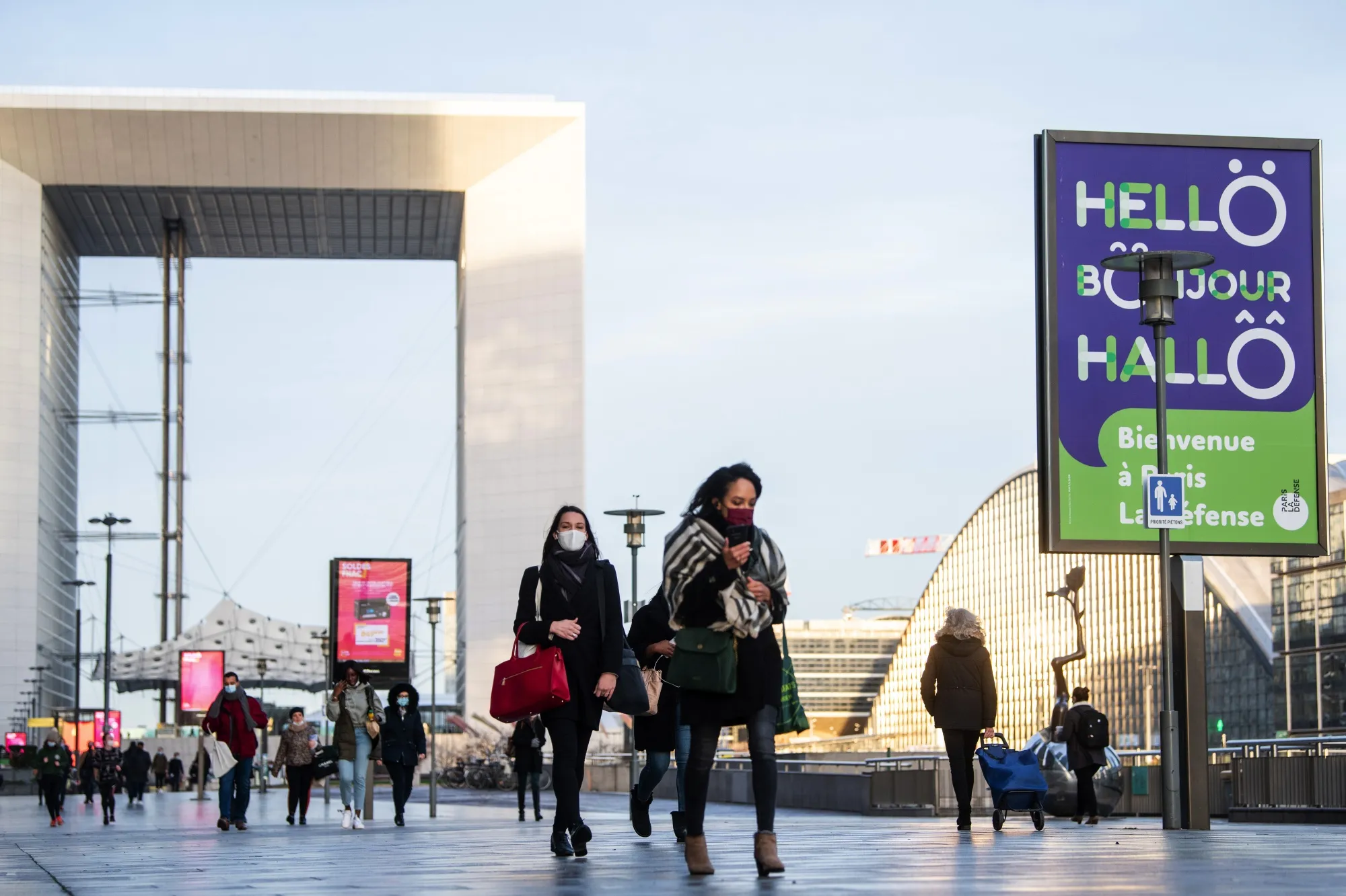 La Defense Business District With Brexit Finance Shift To France Accelerating