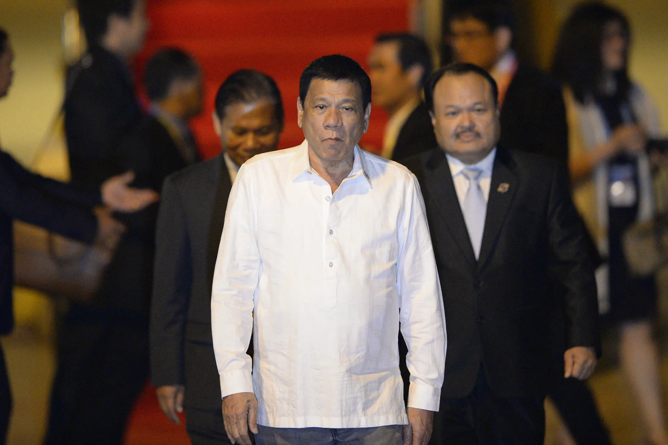 Philippine President Rodrigo Duterte.
