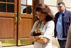 Columbia University President Minouche Shafik Visits Campus After Protest Encampment Cleared
