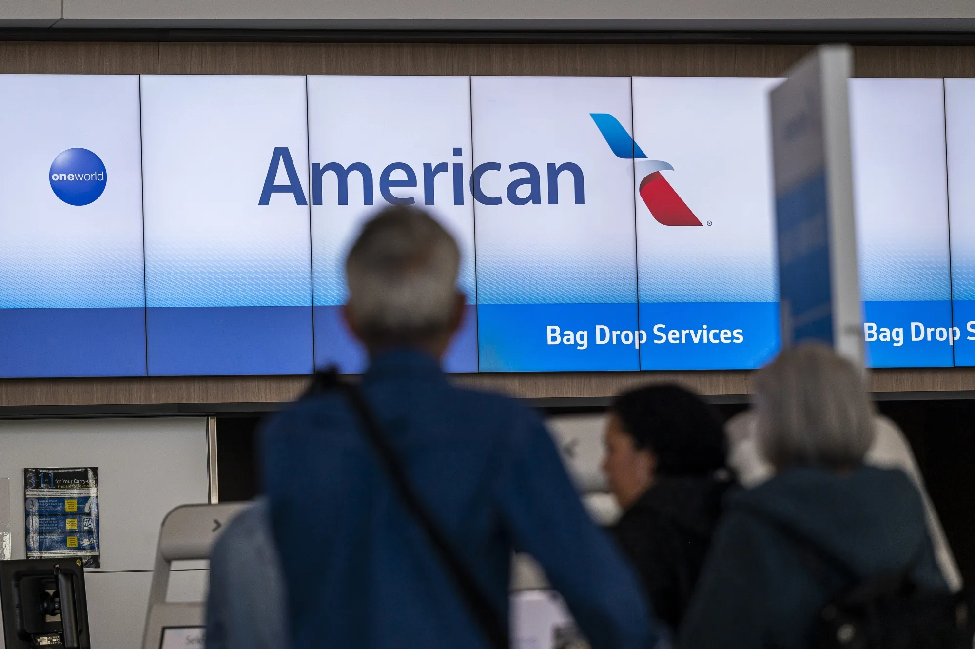 American shops airlines baggage department