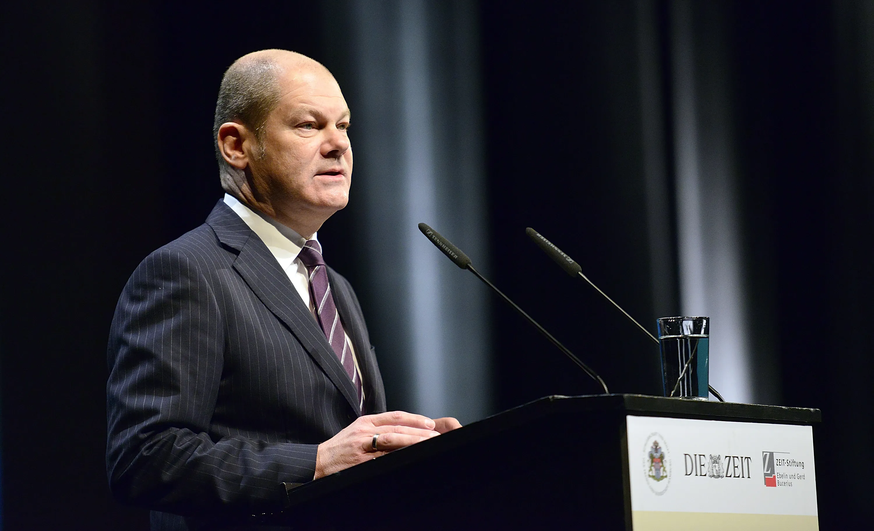 Olaf Scholz, rising star.
