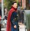 NEW YORK, NY - APRIL 02: Actor Benedict Cumberbatch is seen on the set of 'Doctor Strange' on April 2, 2016 in New York City. (Photo by XPX/Star Max/GC Images)