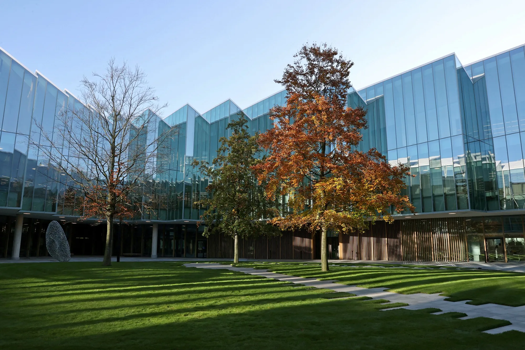 AstraZeneca’s global research and development facility at the Cambridge Biomedical Campus in Cambridge, UK.