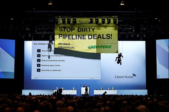 Credit Suisse Targeted Greenpeace After AGM Protest in 2017: SZ