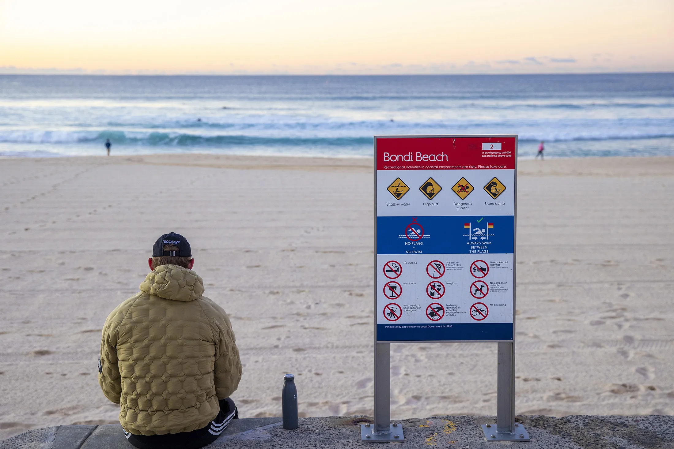 Bondi Beach in Sydney on June 26.