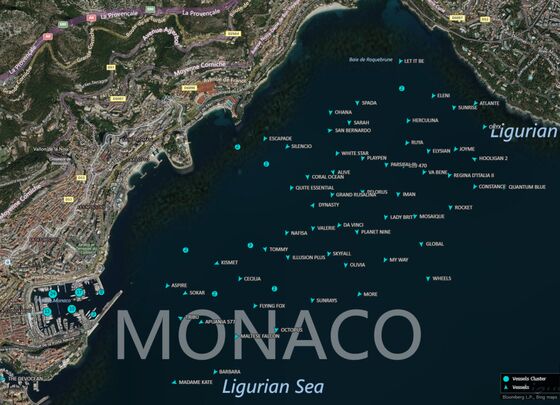 Super-Yachts Converge on Monaco as Hotel Room Prices Skyrocket