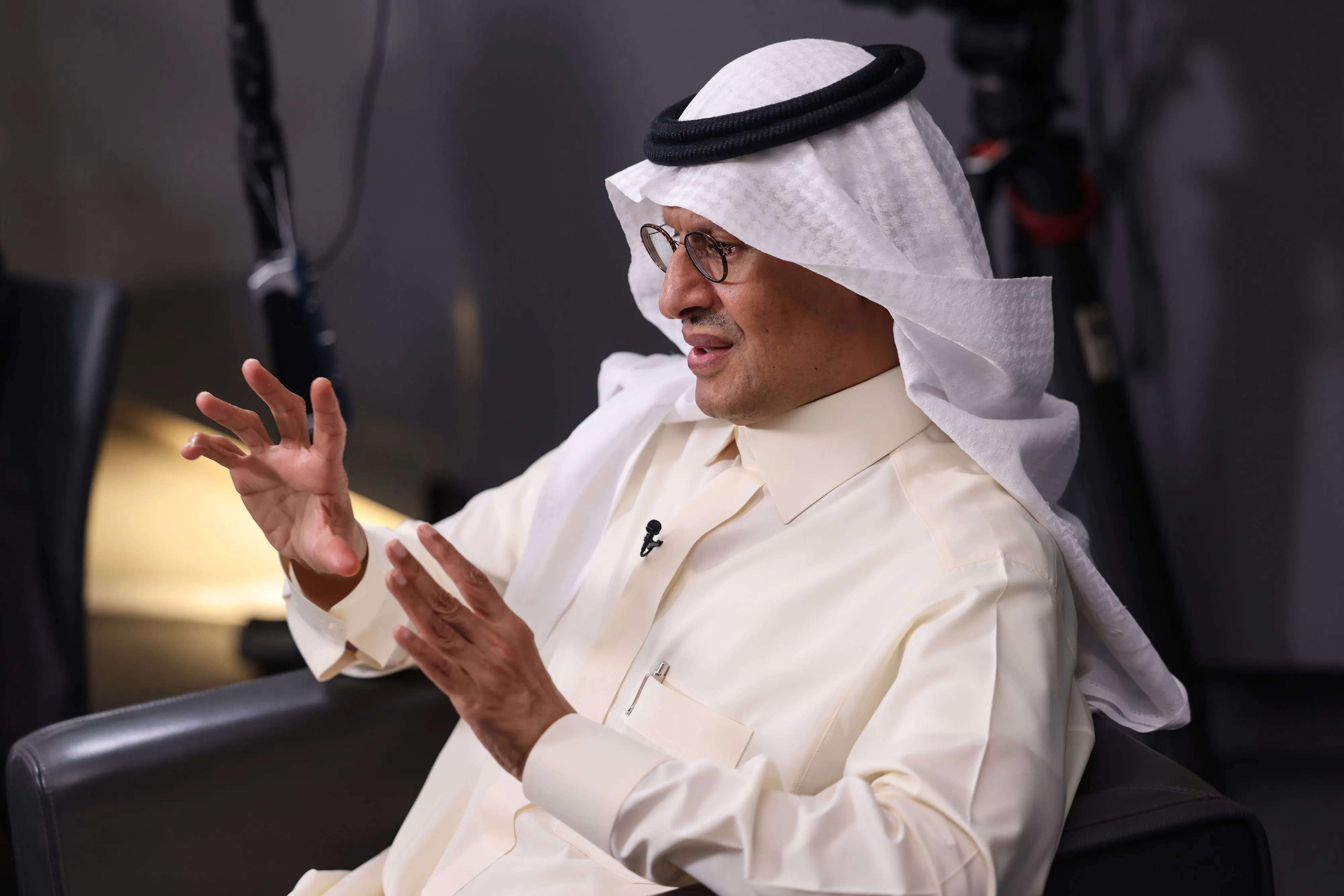 Abdulaziz bin Salman, Saudi Arabia's energy minister, talks to Bloomberg Television after Wednesday’s OPEC+ meeting.