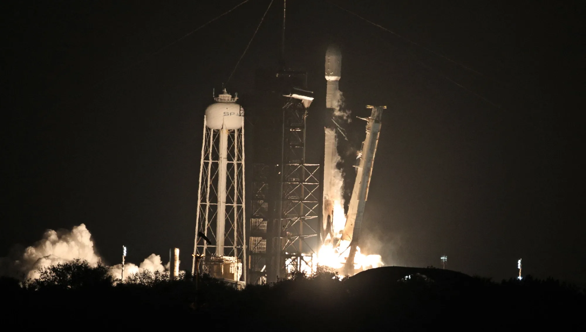 A SpaceX Falcon 9 rocket lifts off from Launch Complex 39A at the Kennedy Space Center in Florida on Jan. 15.