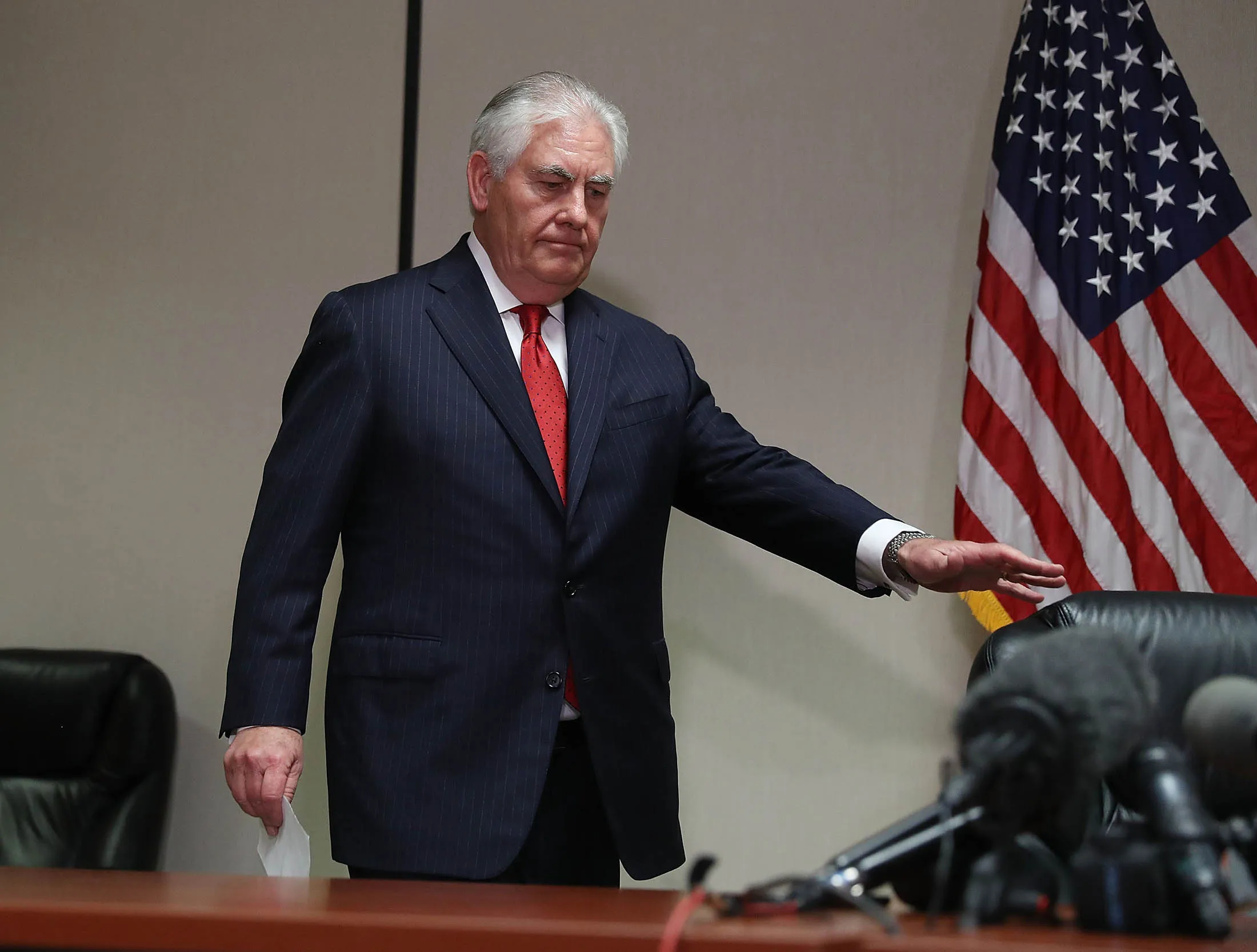 Rex Tillerson.

